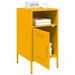 Tables de chevet 2 pcs jaune moutarde 36x39x68 cm - Photo n°4