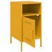 Tables de chevet 2 pcs jaune moutarde 36x39x68 cm - Photo n°9