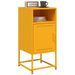 Tables de chevet 2 pcs jaune moutarde 36x39x78 cm acier - Photo n°4