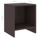 Tables de chevet 2 pcs Marron foncé 35x30x40 cm Bois de pin 2 - Photo n°7