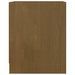 Tables de chevet 2 pcs Marron miel 35,5x33,5x41,5 cm Pin massif - Photo n°8