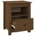 Tables de chevet 2 pcs Marron miel 40x35x49 cm Bois pin massif - Photo n°7