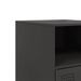 Tables de chevet 2 pcs noir 34,5x39x62 cm acier - Photo n°11