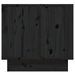 Tables de chevet 2 pcs Noir 35x34x32 cm Bois de pin solide - Photo n°8