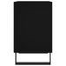 Tables de chevet 2 pcs noir 40x30x50 cm bois d'ingénierie - Photo n°6