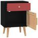 Tables de chevet 2 pcs noir 40x30x55 cm bois d'ingénierie - Photo n°6