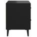 Tables de chevet 2 pcs Noir 40x35x47,5 cm - Photo n°7