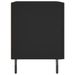 Tables de chevet 2 pcs noir 40x35x47,5 cm bois d’ingénierie - Photo n°7