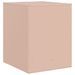 Tables de chevet 2 pcs rose 34,5x39x44 cm acier - Photo n°9