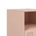 Tables de chevet 2 pcs rose 34,5x39x44 cm acier - Photo n°10