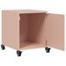 Tables de chevet 2 pcs rose 36x39x43,5 cm acier - Photo n°10