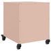 Tables de chevet 2 pcs rose 36x39x43,5 cm acier - Photo n°8