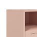 Tables de chevet 2 pcs rose 36x39x43,5 cm acier - Photo n°11