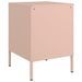 Tables de chevet 2 pcs rose 36x39x50,5 cm acier - Photo n°8