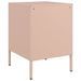 Tables de chevet 2 pcs rose 36x39x50,5 cm acier - Photo n°8