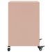 Tables de chevet 2 pcs rose 36x39x59 cm acier - Photo n°7