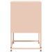 Tables de chevet 2 pcs rose 36x39x60,5 cm acier - Photo n°7