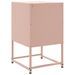 Tables de chevet 2 pcs rose 36x39x60,5 cm acier - Photo n°8