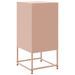 Tables de chevet 2 pcs rose 36x39x78 cm acier - Photo n°8