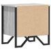 Tables de chevet 2 pcs sonoma gris 40x30x40 cm bois ingénierie - Photo n°8