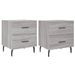 Tables de chevet 2 pcs sonoma gris 40x35x47,5 cm - Photo n°1