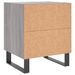 Tables de chevet 2 pcs sonoma gris 40x35x47,5 cm - Photo n°9