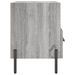 Tables de chevet 2 pcs sonoma gris 40x35x47,5 cm - Photo n°8