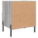 Tables de chevet 2 pcs sonoma gris 40x35x47,5 cm - Photo n°9