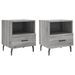 Tables de chevet 2 pcs sonoma gris 40x35x47,5 cm - Photo n°1