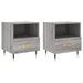 Tables de chevet 2 pcs sonoma gris 40x35x47,5 cm - Photo n°1