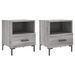 Tables de chevet 2 pcs sonoma gris 40x35x47,5 cm - Photo n°1