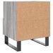 Tables de chevet 2 pcs sonoma gris 40x35x47,5 cm - Photo n°9