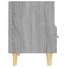 Tables de chevet 2 pcs Sonoma gris 40x35x47 cm - Photo n°7