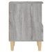 Tables de chevet 2 pcs Sonoma gris 40x35x50 cm - Photo n°9