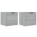 Tables de chevet 2 pcs Sonoma gris 40x39x40 cm - Photo n°2