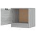 Tables de chevet 2 pcs Sonoma gris 40x39x40 cm - Photo n°9