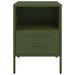 Tables de chevet 2 pcs vert olive 36x39x50,5 cm - Photo n°6