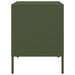 Tables de chevet 2 pcs vert olive 36x39x50,5 cm acier - Photo n°7