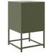 Tables de chevet 2 pcs vert olive 36x39x60,5 cm acier - Photo n°8