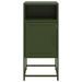 Tables de chevet 2 pcs vert olive 36x39x78 cm acier - Photo n°6