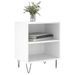 Tables de chevet 2pcs blanc brillant 40x30x50cm bois ingénierie - Photo n°3