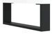 Tables de chevet 2pcs blanc brillant 40x30x50cm bois ingénierie - Photo n°8