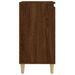 Tables de chevet 2pcs chêne marron 40x35x70cm bois d'ingénierie - Photo n°7