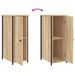 Tables de chevet 2pcs chêne sonoma 32x42x80cm bois d'ingénierie - Photo n°10