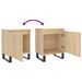 Tables de chevet 2pcs chêne sonoma 40x30x50cm bois d'ingénierie - Photo n°9