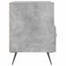 Tables de chevet 2pcs gris béton 40x35x47,5cm bois d’ingénierie - Photo n°7