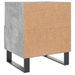 Tables de chevet 2pcs gris béton 40x35x47,5cm bois d’ingénierie - Photo n°9