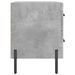 Tables de chevet 2pcs gris béton 40x35x47,5cm bois d’ingénierie - Photo n°7