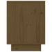 Tables de chevet 2pcs Marron miel 40x30x40cm Bois de pin solide - Photo n°6