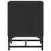 Tables de chevet avec portes en verre 2 pcs noir 35x37x50 cm - Photo n°8